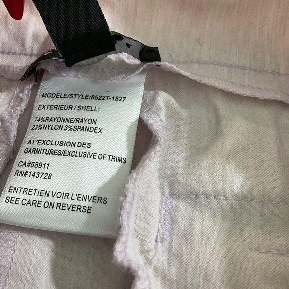 Tribal Womens Pants Size 8 Light Pink Rayon/Nylon/Spandex Blend business casual - Picture 6 of 9